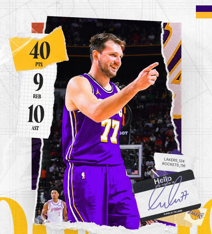 老詹火箭主场上演扣篮盛宴 41岁老将30分助湖人