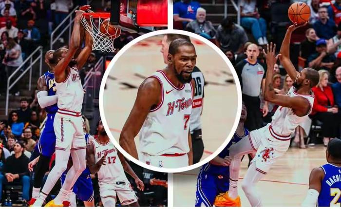 老詹火箭主场上演扣篮盛宴 41岁老将30分助湖人